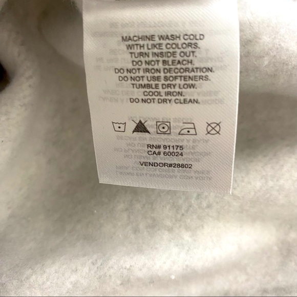 FILA Logo 1/4 Zip Pullover Sweatshirt Hoodie. Size M - Picture 5 of 7